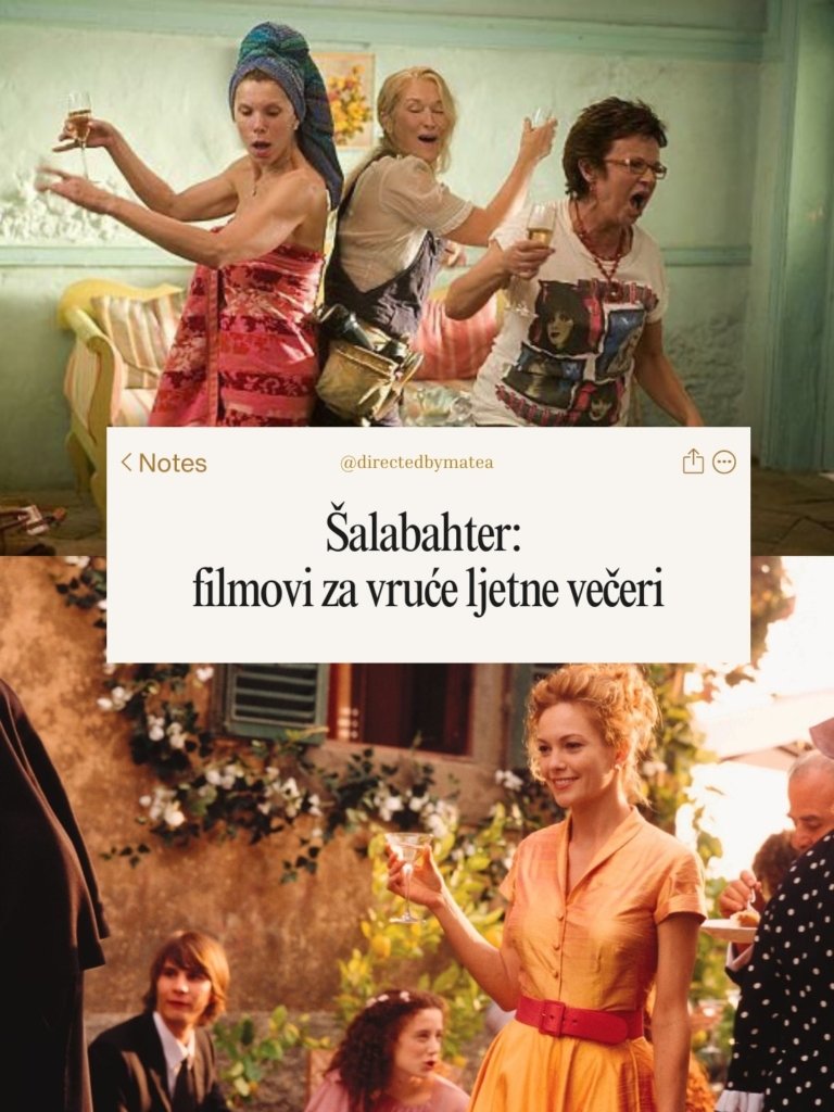 filmovi za vruće ljetne večeri preporuka